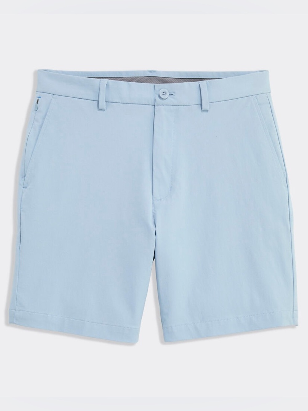 Vineyard Vines On-The-Go Performance Shorts 7" Stretch Golf Casual 42 Light Blue - Picture 1 of 10